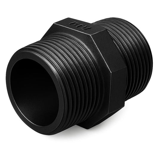 PP Doppelnippel 2fach Aussengewinde 1"