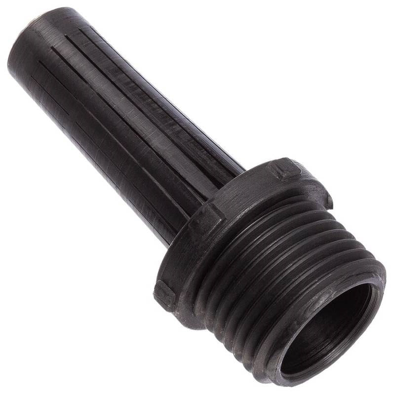 Ansaugkorb Aussengewinde PP Schwarz 1/2"