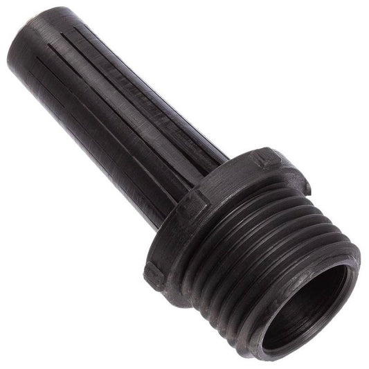 Ansaugkorb Aussengewinde PP Schwarz 1/2"